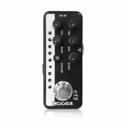 Pedal Mooer Brown Sound M015 | Pré Amp | Para Guitarra com simulador de caixa