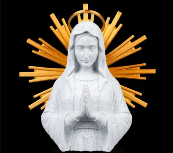 Busto Nossa Senhora - Virgem Maria - 22cm
