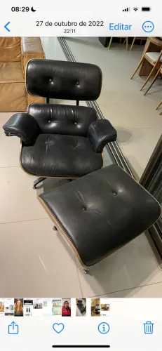 Poltrona Charles verdadeira 