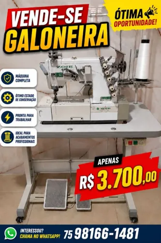 máquina galoneira industrial 