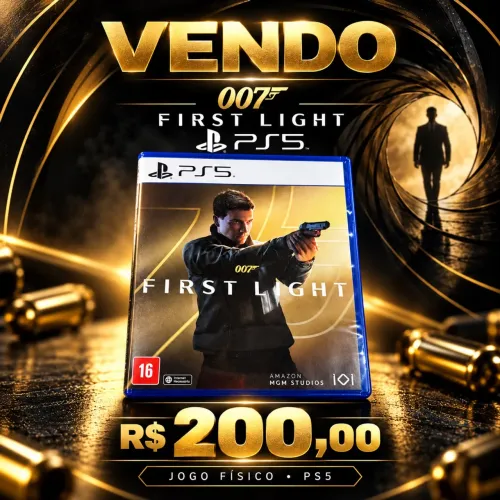 Vendo 007 FIRST LIGHT PS5 NOVO