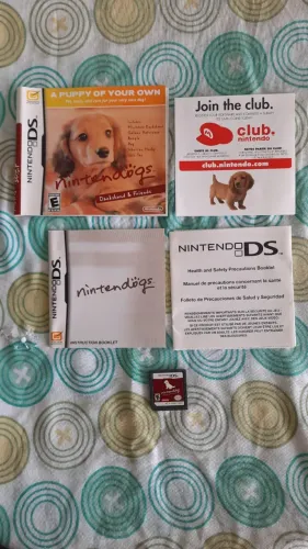 Jogo Nintendogs original para Nintendo DS/3DS