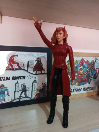 Boneca feiticera scarlate 30cm original marca hasbro