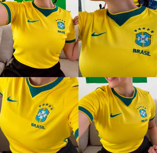 Camisa do Brasil feminina