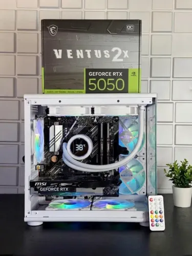 PC Gamer (Novo) Ryzen 7 5700 | RTX 5050 8 GB | SSD 500 GB - Até 12x no cartão