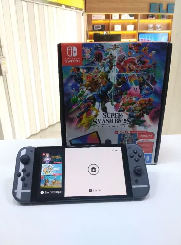 Nintendo Switch OLED Super Smash Bros
