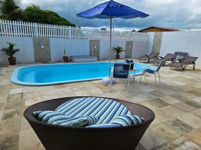 Casa com piscina em Itamaracá