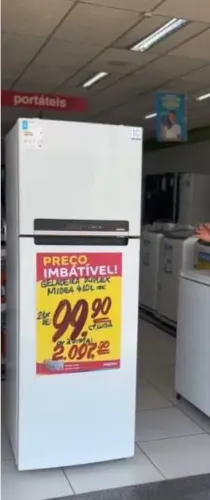 GELADEIRA MIDEA 10 ANOS DE GARANTIA 394 LITROS INVERTER