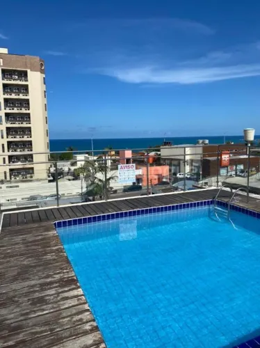 Apartamento moderno de 1 dormitório à venda em Ponta Negra, Natal