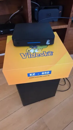 Videokê EZ-850 (Aparelho Karaokê)