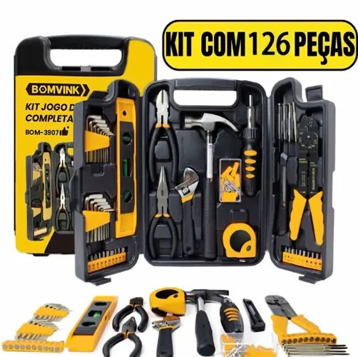 Kit Ferramentas 126 peças