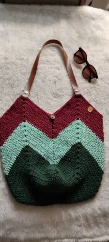 Bolsas de crochê ?
