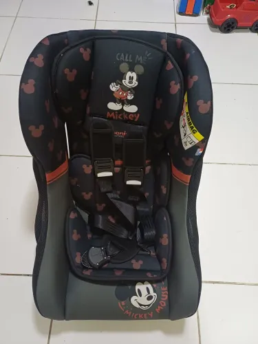 Cadeirinha para Auto Team Tex Disney - Trio Mickey Mouse Happy Days 0 a 25kg 