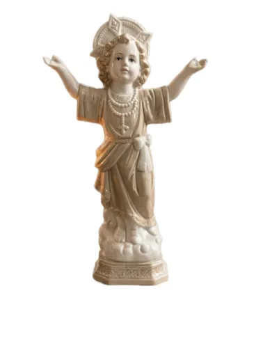 Escultura Menino Jesus Porcelana