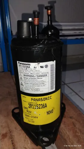 COMPRESSOR ROTATIVO R22 9000 BTU MOD 2R11S236A 220V