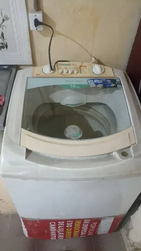 Máquina de lavar (com defeito na borracha da centrífuga)