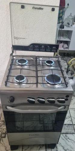 Fogão esmaltec 4 bocas semi-novo valor $350 reais