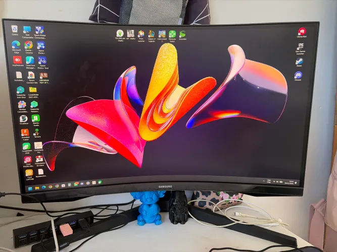 Monitor 27' curvo