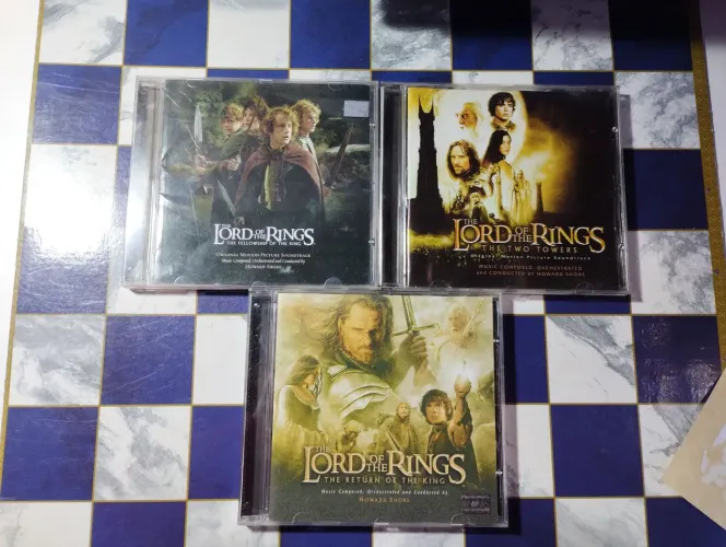 Coleção Trilha sonora The Lord of The Rings cds