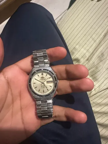 Relógio Orient Crystal Automatic Vintage - Clássico Japonês