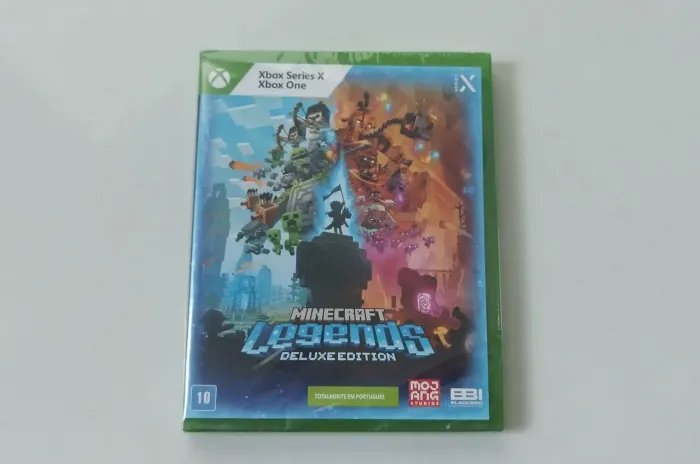 Minecraft Legends Deluxe Edition Xbox Series S Xbox One Jogo Mídia Física 