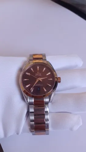 RELÓGIO OMEGA ÁGUA TERRA AUTOMÁTICO ( LINHA CLONE )