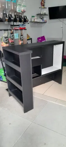 BALCÃO DE ATENDIMENTO LOJA MDF