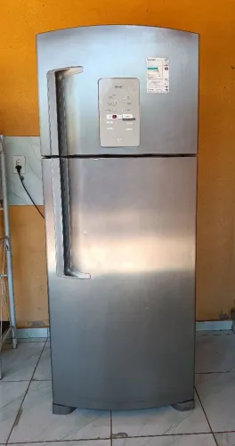 Geladeira Brastemp inox Ative 406LT motor novo funcionando perfeitamente com garantia!!!