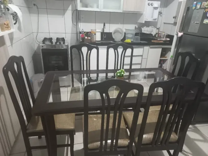 Mesa de jantar 6 lugares