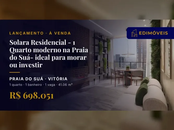 Apartamento moderno na Praia do Suá: Oportunidade única para morar ou investir!