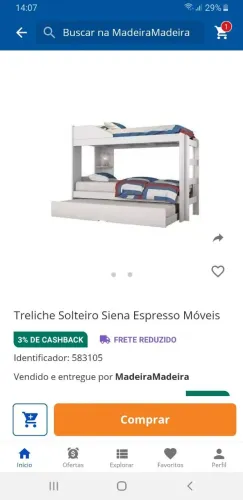 Cama treliche desmontada