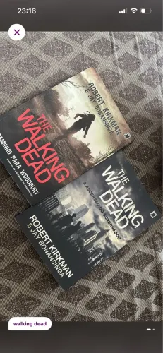 Livros the walking dead 1 e 2