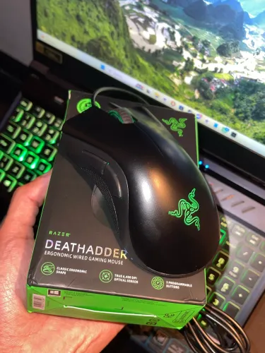 Mouse Gamer Razer ORIGINAL LACRADO - DeathAdder Essential