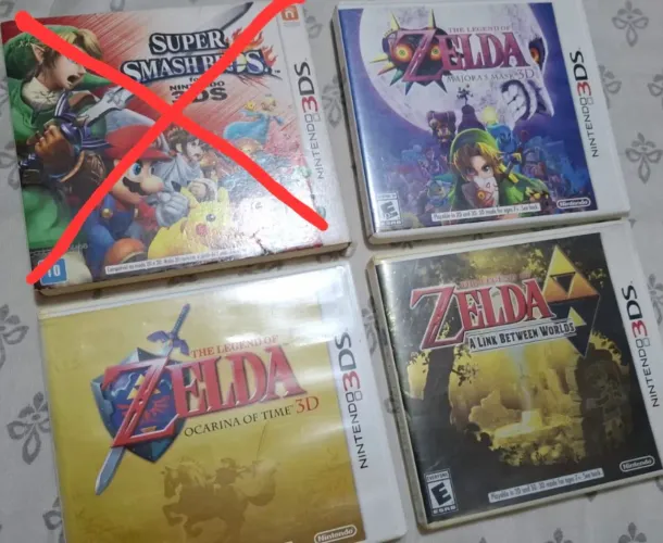 Jogos Zelda Nintendo 3DS
