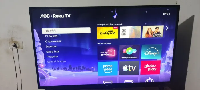 Tv AOC 43 polegadas smartv