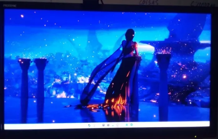 3 píxels queimados - Monitor AOC G2260VWQ6