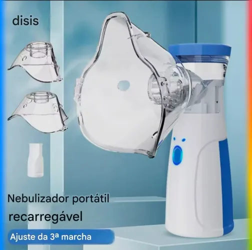 Nebulizador Portátil Mesh USB - Novo