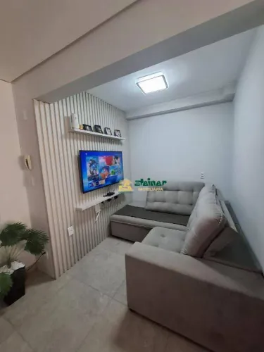 Apartamento mobiliado com 2 dormitórios para alugar, 58 m² por R$ 3.595/mês - Picanco - Gu