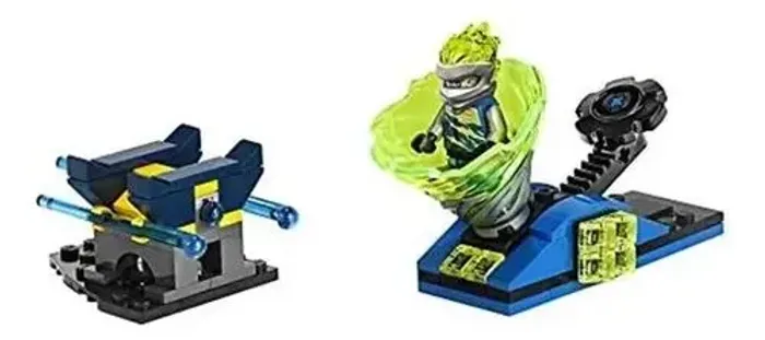 Lego ninjago jay spinjitzu slam