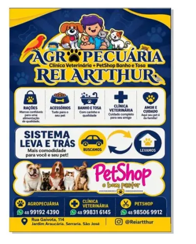PET SHOP / BANHO E TOSA