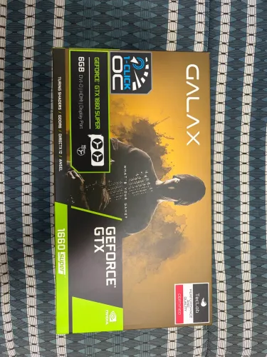 Placa de Video Galax GeForce GTX 1660 Super 6GB 1-Click OC