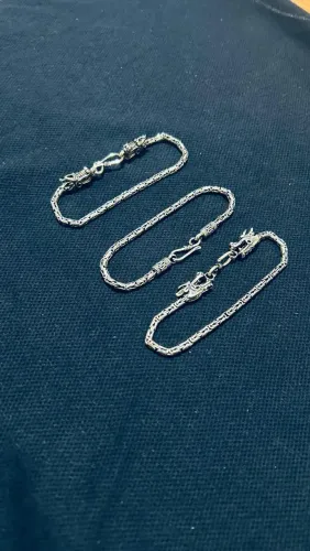 Pulseira Prata Indiana 