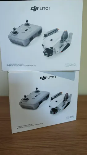 Drone DJI Lito 1 combo fly (COMPLETO e LACRADO) COM INVOICE DE VENDA