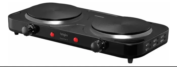 Cooktop elétrico 2 bocas Elgin