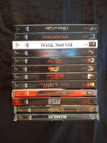 Stephen King Coleção de DVD's (Darkflix) vol.1ao 11 + 13 