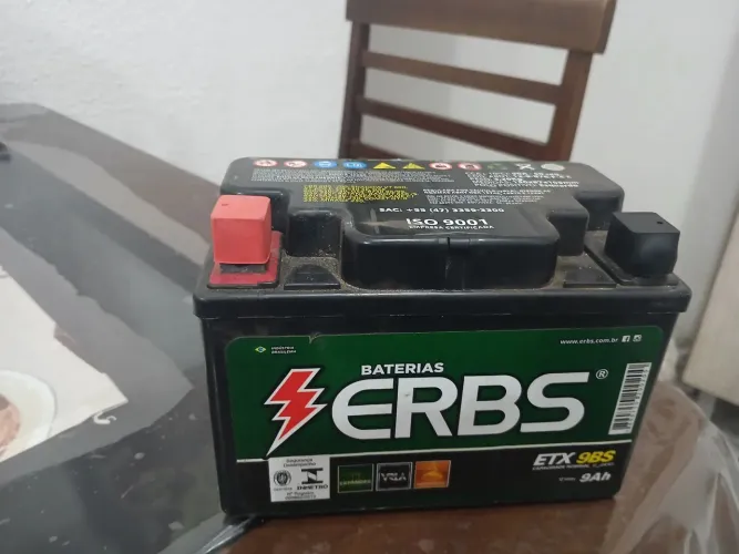 Bateria ERBS ETX 9BS YTX9-BS CB 400 500 CBR 400 600 GSX 750