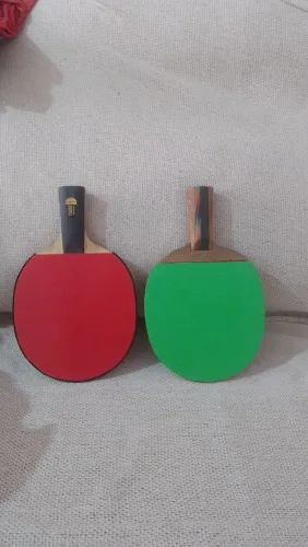 2 RAQUETES DE TÊNIS DE MESA PROFISSIONAL