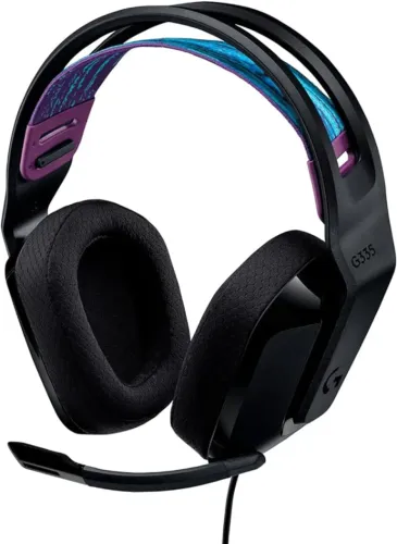 Headset Gamer Logitech G335 - Preto