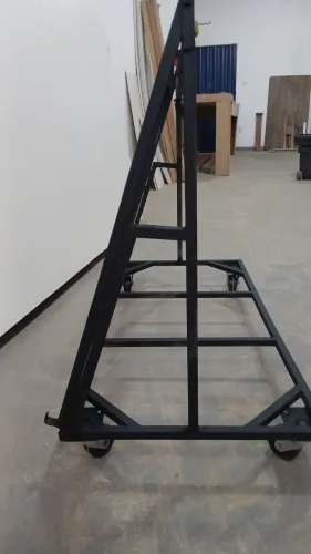 Carrinho de transporte de chapa MDF novo