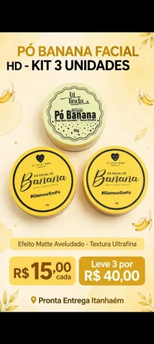 Pô banana facial Hd